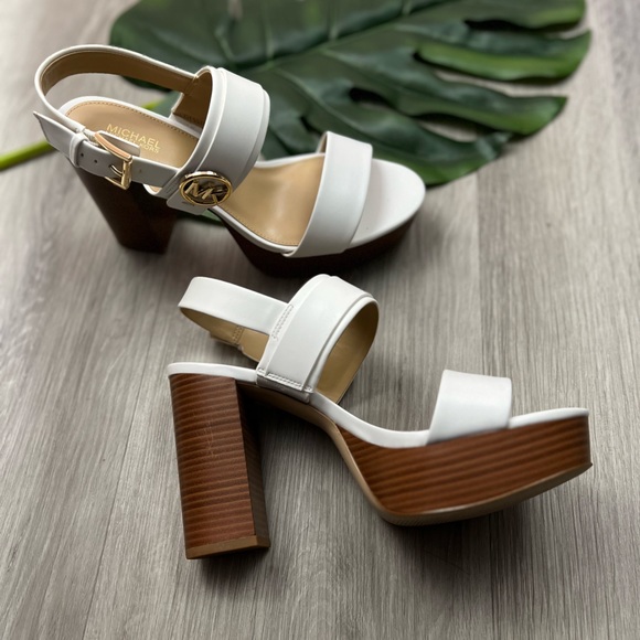 Michael Kors Carmen Faux Leather Platform Sandal ✨brand new✨New with out box - Picture 7 of 9